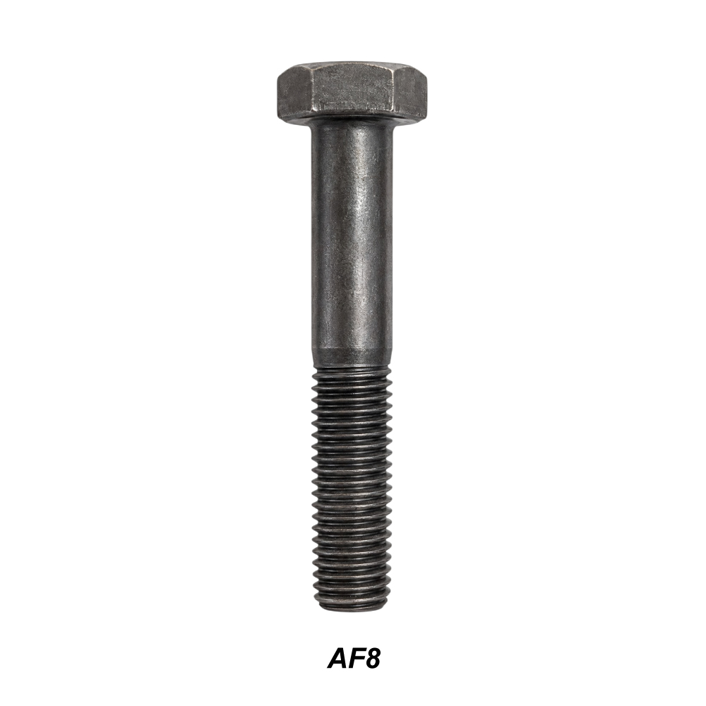 TORNILLO HEXAGONAL GRADO 8 ROSCA FINA NEGRO