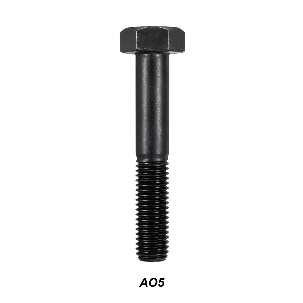 TORNILLO HEXAGONAL GRADO 5 ROSCA ORDINARIA NEGRO