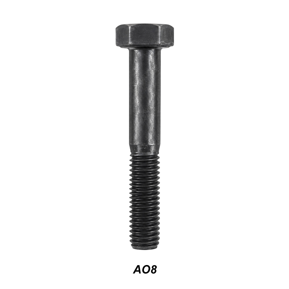 TORNILLO HEXAGONAL GRADO 8 ROSCA ORDINARIA NEGRO