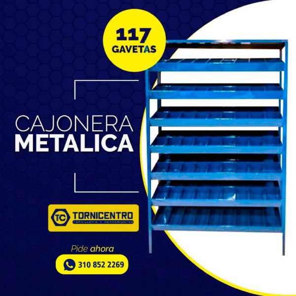 CAJONERA METALICA TORNILLERO