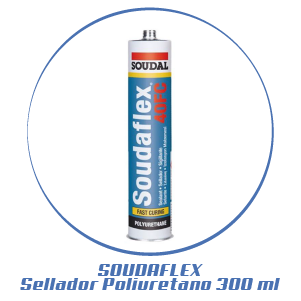 SOUDAFLEX SELLADOR POLIURETANO 300 ml SOUDAL