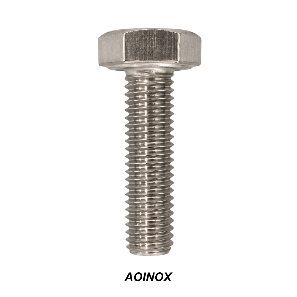 TORNILLO HEXAGONAL ROSCA ORDINARIA INOXIDABLE