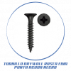 TORNILLO DRYWALL ROSCA FINA PUNTA AGUDA NEGRO