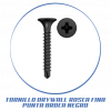 TORNILLO DRYWALL ROSCA FINA PUNTA BROCA NEGRO