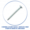 TORNILLO DRYWALL ROSCA FINA PUNTA BROCA ZINCADO