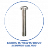 TORNILLO ESTUFA CABEZA REDONDA ZINCADO
