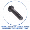 TORNILLO BRISTOL CABEZA BOTON MILIMETRICO NEGRO (BUTTON)