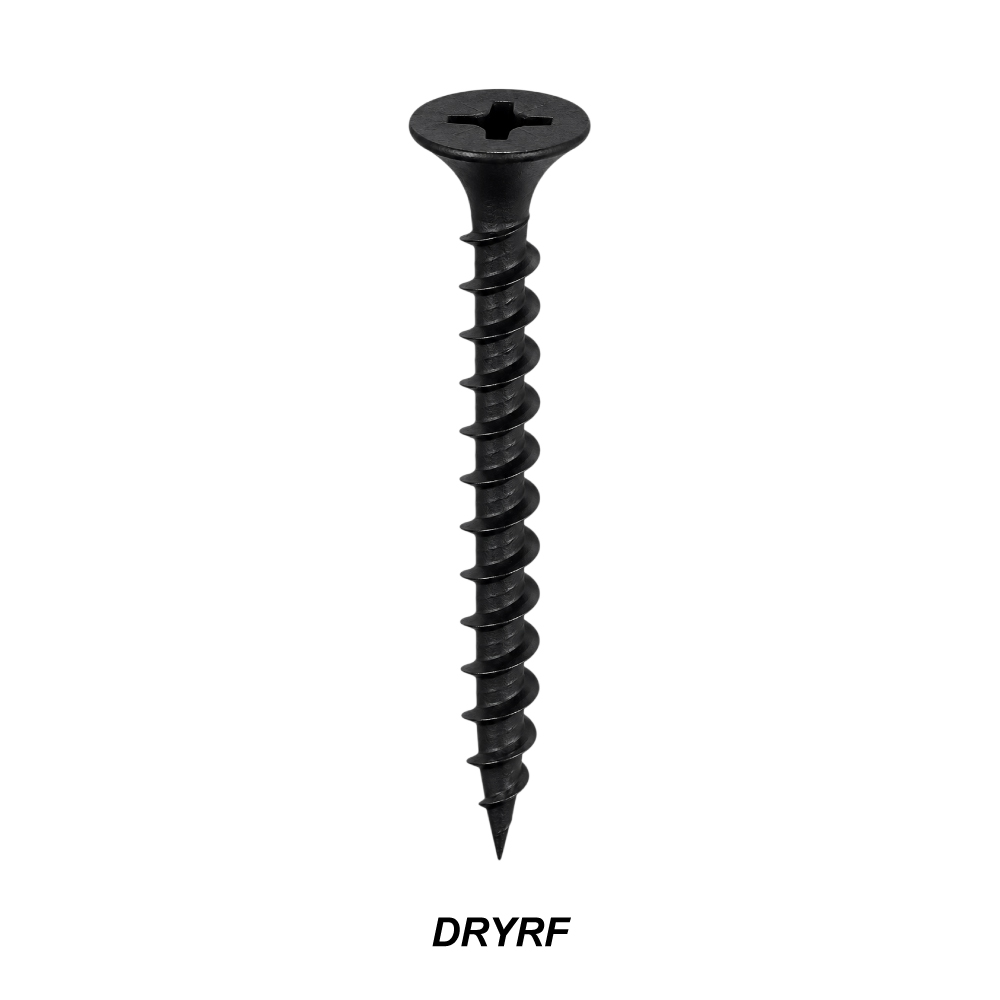TORNILLO DRYWALL ROSCA FINA PUNTA AGUDA NEGRO