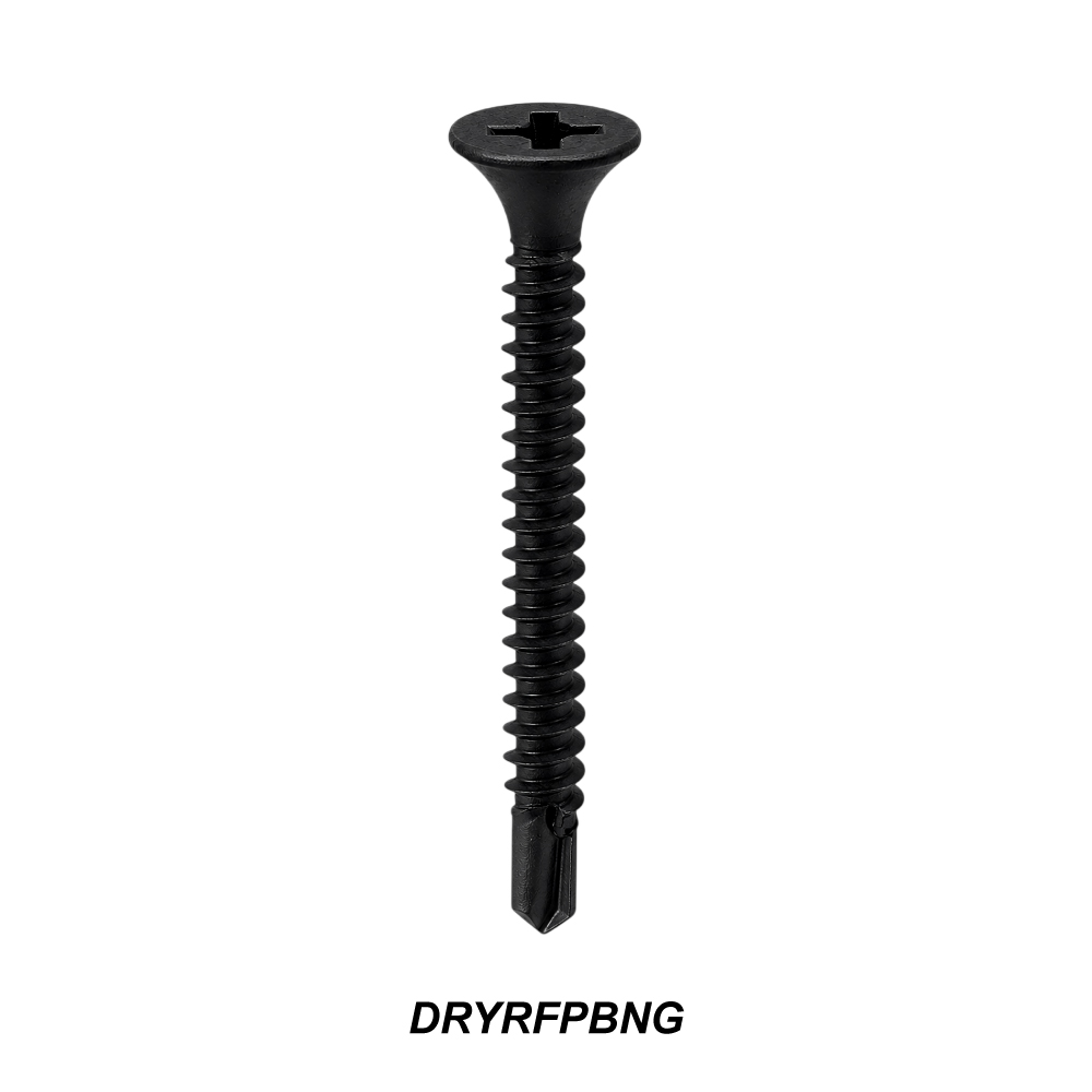 TORNILLO DRYWALL ROSCA FINA PUNTA BROCA NEGRO