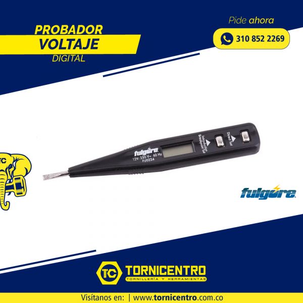 PROBADOR VOLTAJE DIGITAL