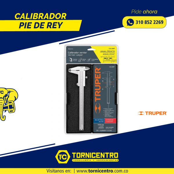 CALIBRADOR PIE DE REY