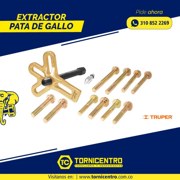 EXTRACTOR PATA DE GALLO