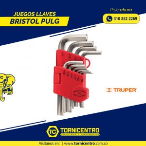 JUEGO LLAVES BRISTOL PULG