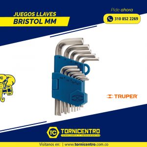 JUEGO LLAVES BRISTOL MM