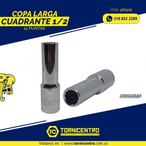 COPA LARGA CUADRANTE 1/2 – 12 PUNTAS