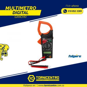 MULTIMETRO DIGITAL GANCHO