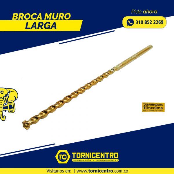 BROCA MURO LARGA