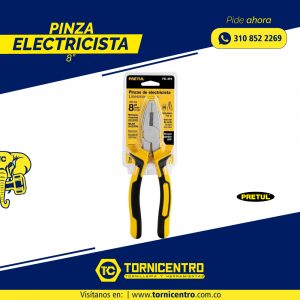 PINZA ELECTRICISTA 8″