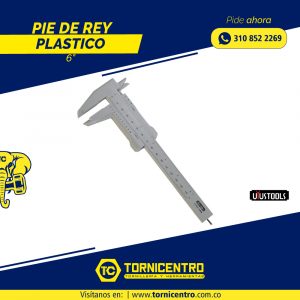 PIE DE REY PLASTICO 6″