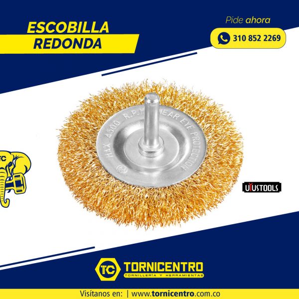 ESCOBILLA REDONDA