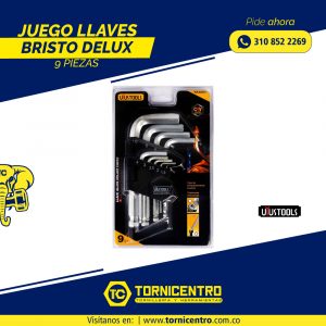 JUEGOS LLAVES BRISTOL DELUX – 9 PIEZAS