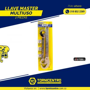 LLAVE MASTER MULTIUSO 2 PIEZAS