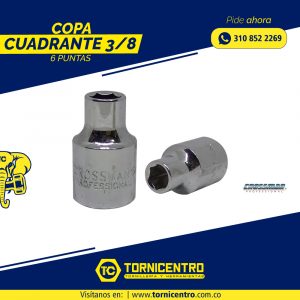 COPA CUADRANTE 3/8 6 PUNTAS – CROSSMAN