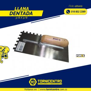 LLANA DENTADA 3/8 X 3/8