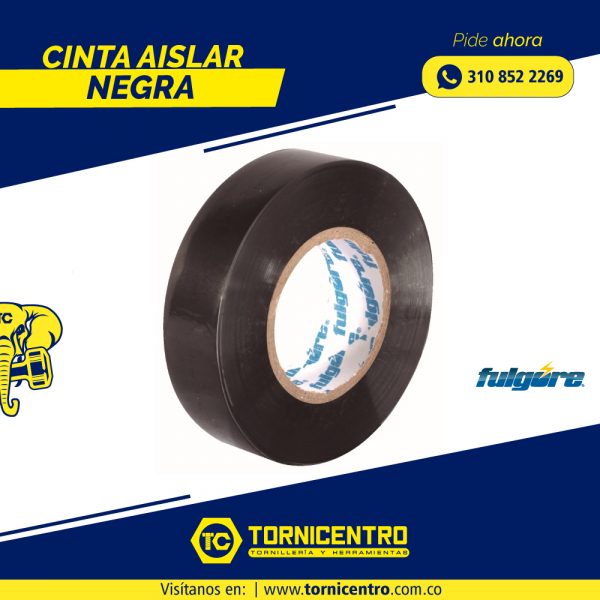 CINTA AISLAR NEGRA