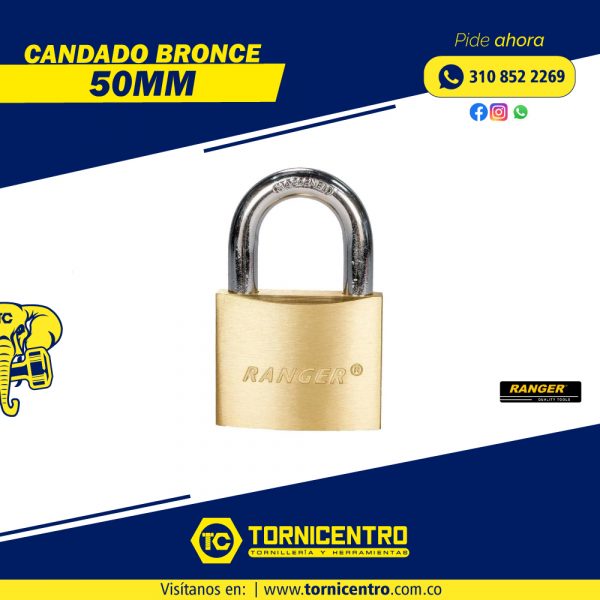 CANDADO BRONCE - RANGER