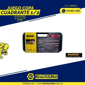 JUEGO COPA CUADRANTE 1/2 –  27 PIEZAS – RANGER