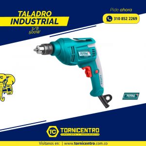 TALADRO INDUSTRIAL 3/8 500W – TOTAL