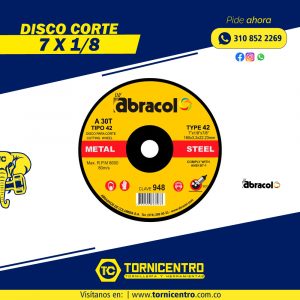 DISCO CORTE – ABRACOL