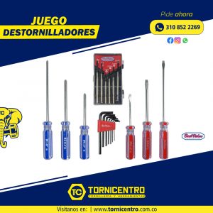 JUEGO DESTORNILLADORES – BEST VALUE