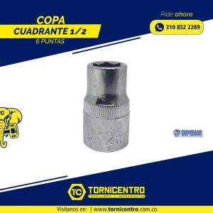 COPA CUADRANTE 1/2 – 6 PUNTAS – SUPERIOR