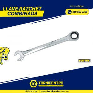 LLAVE COMBINADA RATCHET – SURTEK
