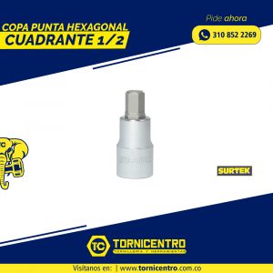 COPA PUNTA HEXAGONAL CUADRANTE 1/2 – SURTEK