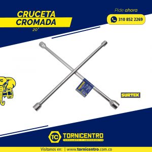 CRUCETA CROMADA – SURTEK
