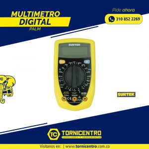 MULTIMETRO DIGITAL PALM – SURTEK