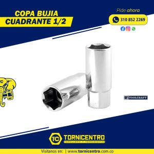 COPA BUJIA CUADRANTE 1/2 – TOOLCRAFT