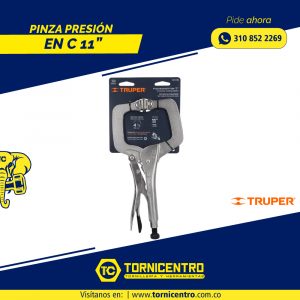 PINZA PRESIÓN EN C – TRUPER
