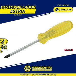 DESTORNILLADOS ESTRIA – URREA
