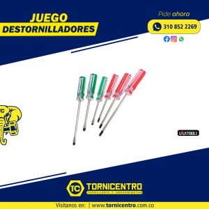 JUEGO DESTORNILLADORES – UYUSTOOLS
