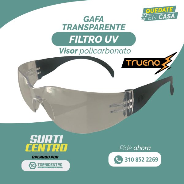 GAFA LENTE TRANSPARENTE