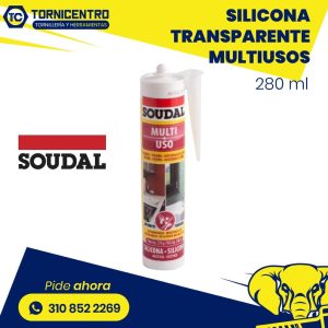 SILICONA TRANSPARENTE CARTUCHO 280ML