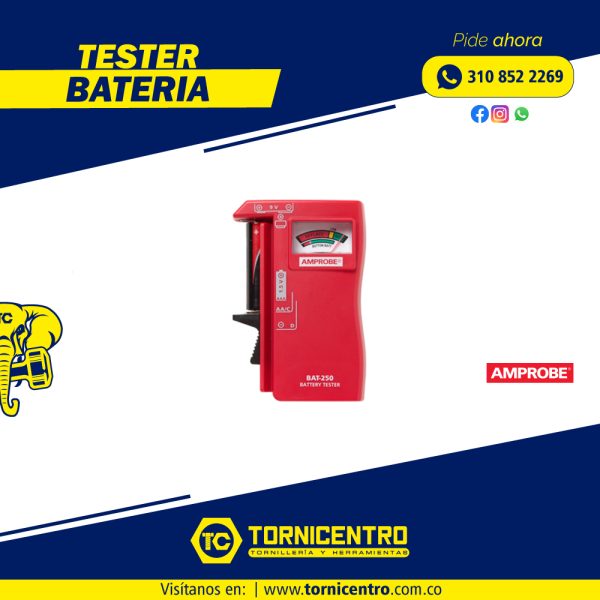 TESTER BATERIA
