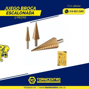 JUEGO BROCA ESCALONADA – UYUSTOOLS