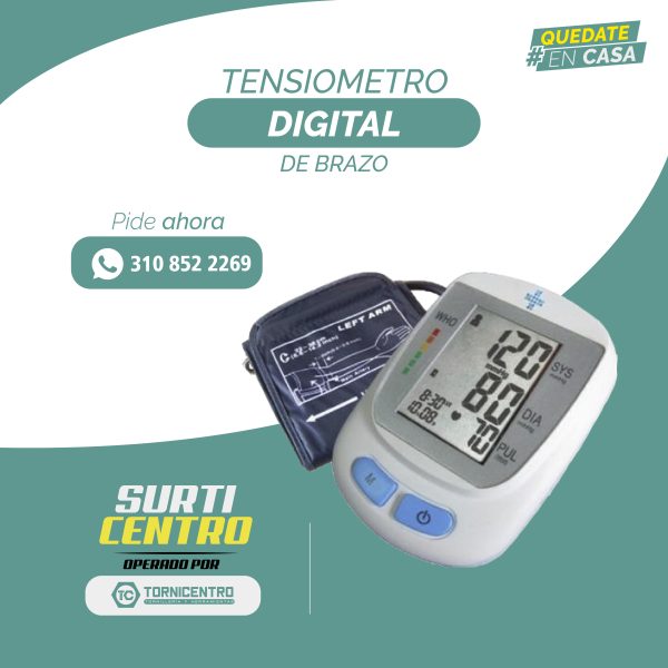 TENSIOMETRO DIGITAL DE BRAZO