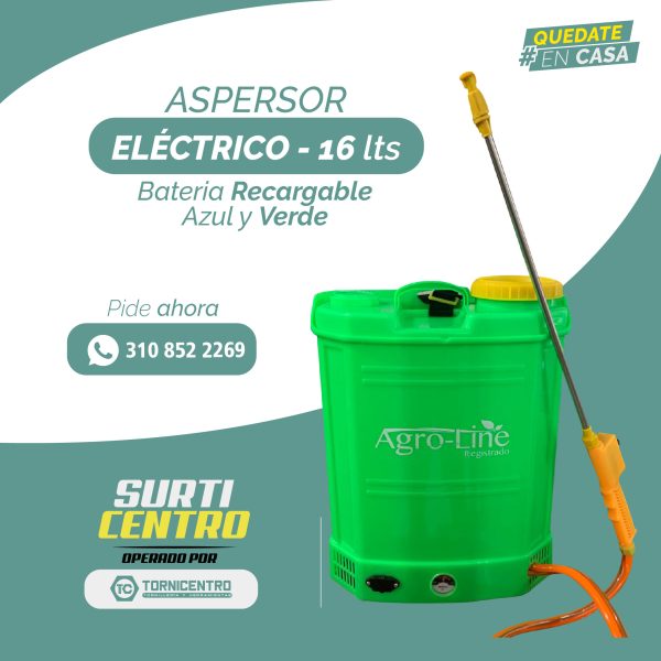 ASPERSOR ELÉCTRICO 16lts