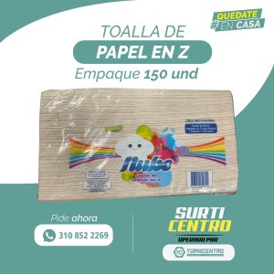 TOALLA DE PAPEL EN Z